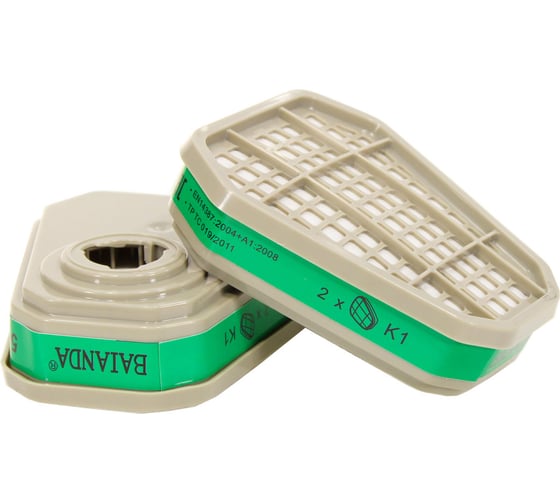 Изображение товара Фильтр для защиты от аммика и его органических производных, K1 BAIANDA 2 шт 5411