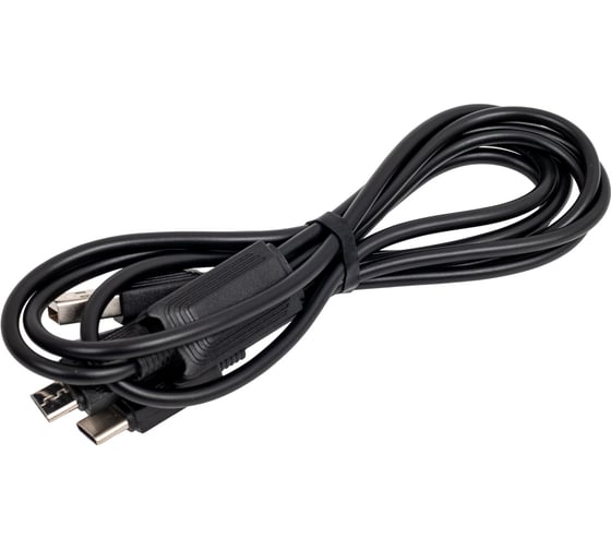 Изображение товара Usb кабель Hoco x74 lightning 8-pin/microusb/type-c, 3в1, 1м, tpe (черный) 0L-00055132