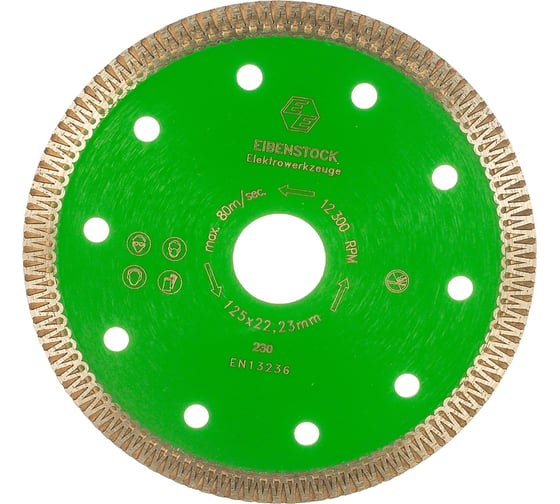 Изображение товара Алмазный диск (125 мм, 22.2 мм) для EDS 125 EIBENSTOCK 3744B000