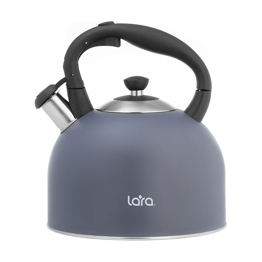 Изображение товара Чайник Lara Blue Sapfir 4.5 л нержавеющая сталь индукционное дно свисток