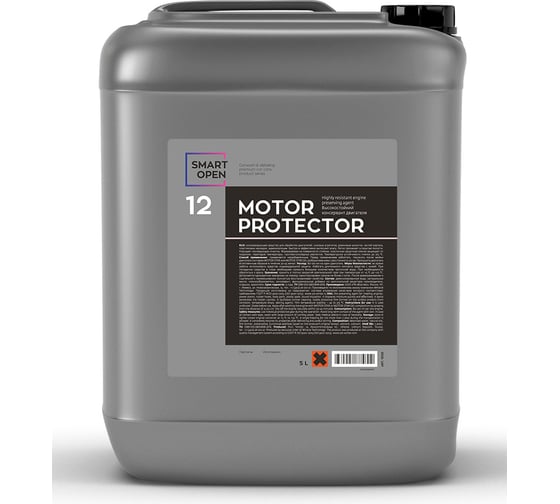 Изображение товара Консервант двигателя автомобиля высокостойкий 12 Motor Protector, 5 л Smart Open 15125