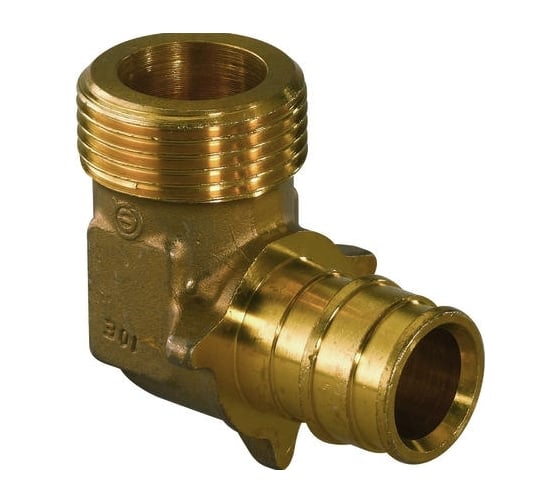 Изображение товара Угольник с наружной резьбой UPONOR Q&E 25-G3/4"НР '40И UP 1023022