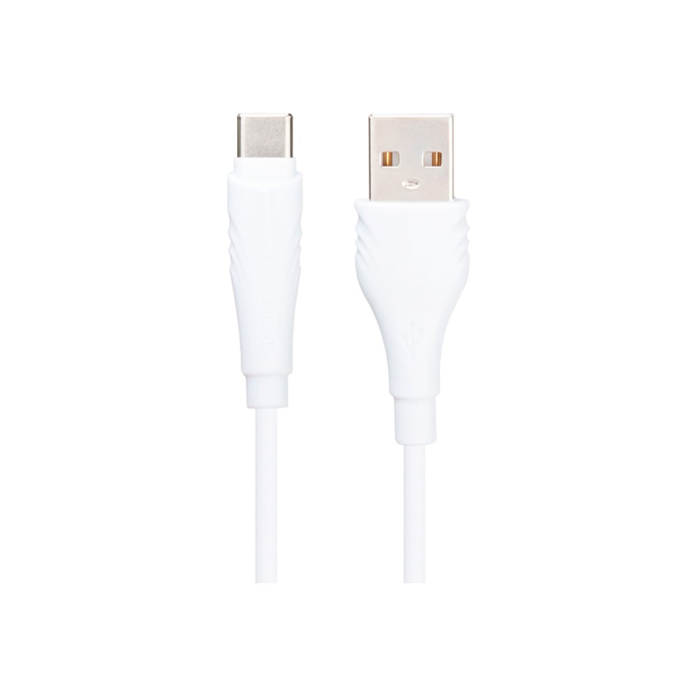 Изображение товара USB кабель Borofone bx18 optimal Type-C 2м PVC белый