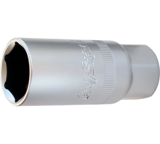 Изображение товара Головка шестигранная свечная с резиновым держателем AV Steel (21 мм; 1/2) AV-520621