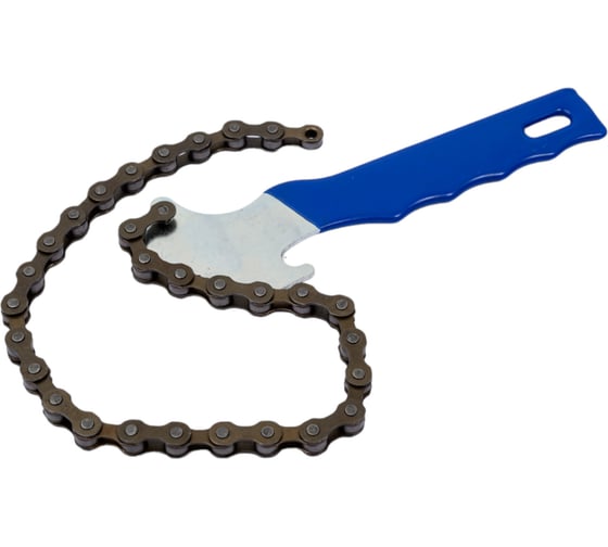 Изображение товара Съемник масляного фильтра, цепь, в двойном блистере AUTOVIRAZH AV-011729