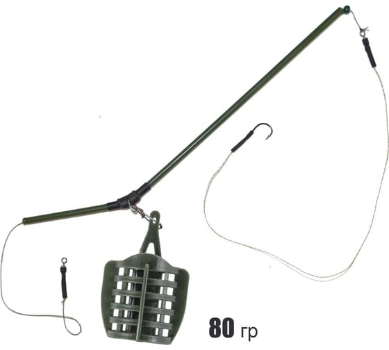 Изображение товара Фидерный монтаж Salmo ROUND 080г SF001-080