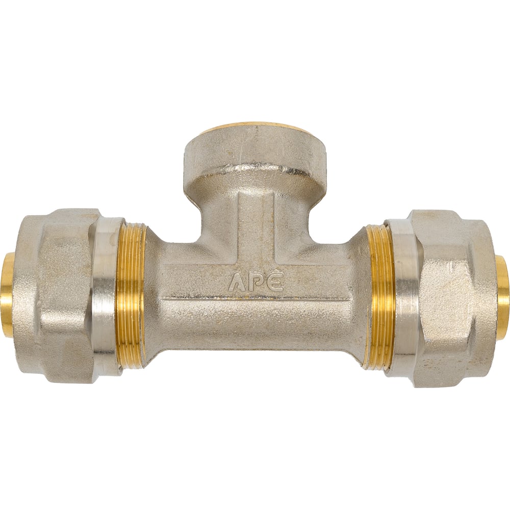 Изображение товара Тройник с адаптером APE ВР3/4х26 732L для сантехники и отопления