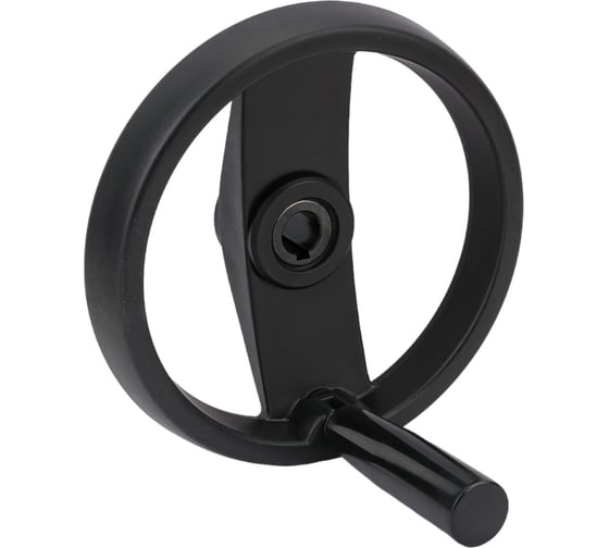 Изображение товара Маховик TLX 200x18x52x6 мм, с 2-мя спицами, пластик с откидной ручкой 65931