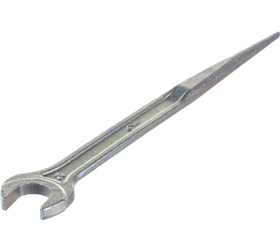 Изображение товара Ключ 24 коликовый односторонний с открытым зевом ТУ ст.40Х оцинкованный КЗСМИ КГКМ 51189217