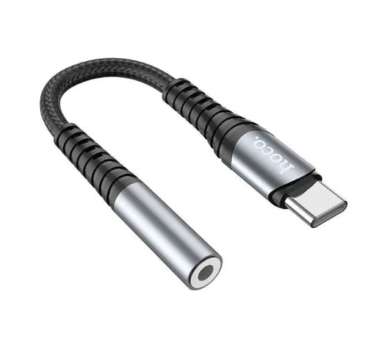 Изображение товара Аудио адаптер Hoco ls33 type-c на 3.5 мм (серебряный) 0L-00054471