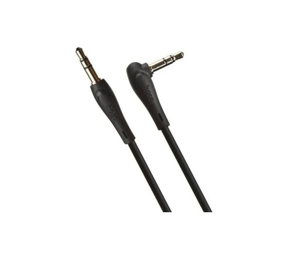 Изображение товара Аудиокабель Hoco upa14 3.5мм, 1м, tpe (черный) 0L-00044705
