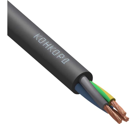 Изображение товара Кабель ООО Конкорд КГТП 3x1,5(N,PE) 380/660-3 (200) 908