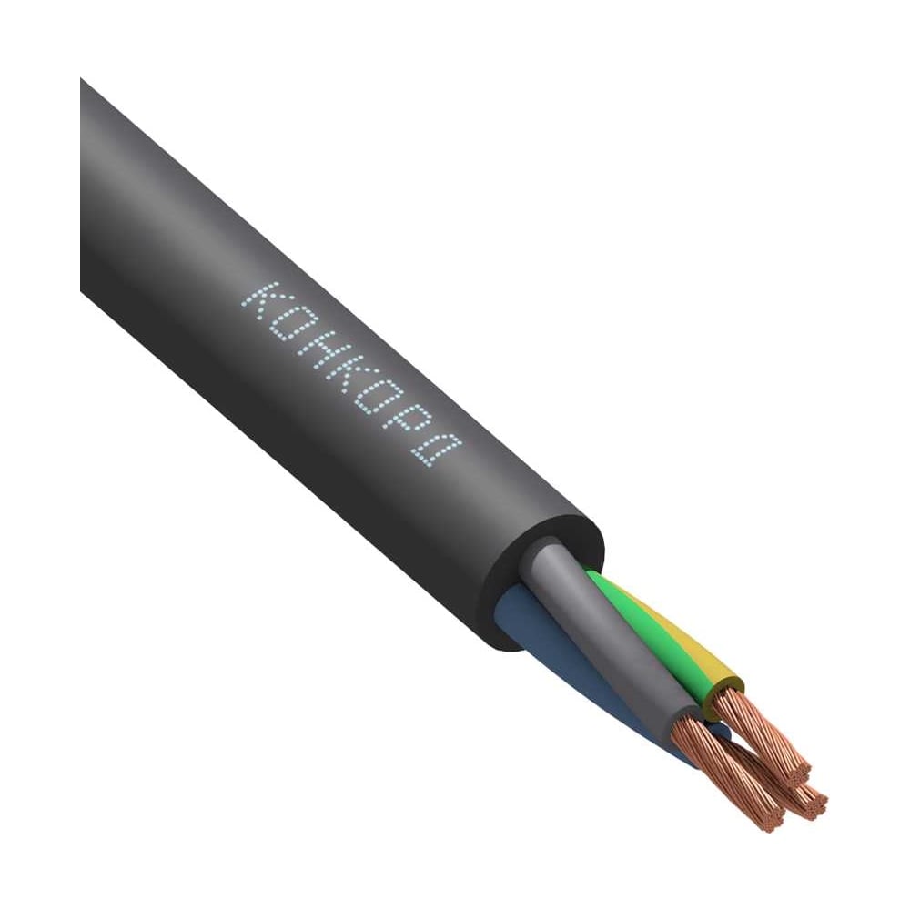Кабель ООО Конкорд КГТП 3x2,5(N,PE) 380/660-3 (200) 910