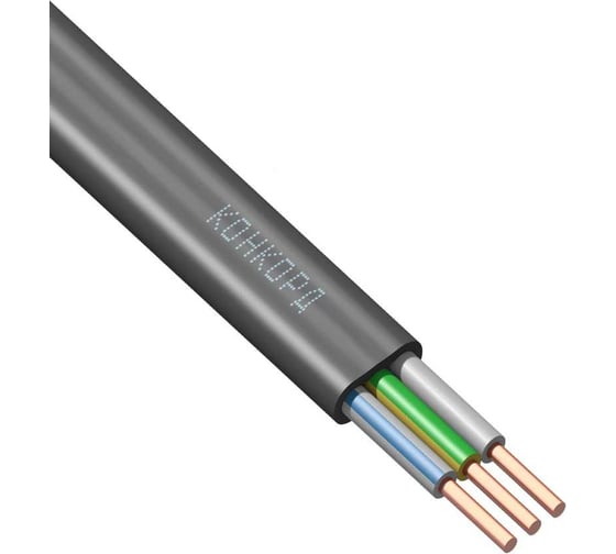 Изображение товара Кабель ООО Конкорд ППГ-Пнг(А)-HF 3x4,0(N, PE)-0,66 (100 м) 8449