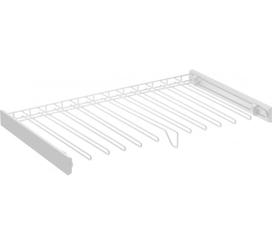 Изображение товара Вешалка для брюк GTV SMART, в модуль 900 мм, без направляющих, белая W-WSPD90-BP-10