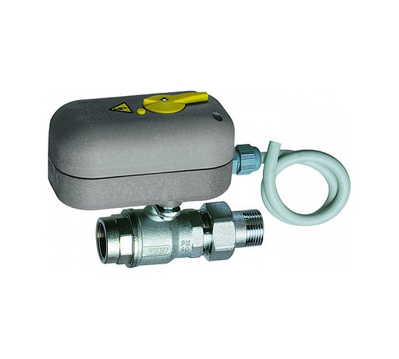 Изображение товара 2-х ходовой зон. шаровой кран с ручной деблокировкой FAR 220 В, 1", НР-ВР, 8 сек FA 300717 108