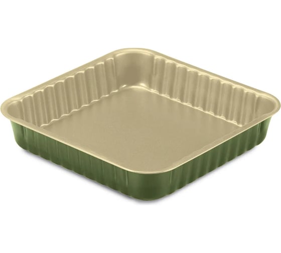 Изображение товара Квадратная рифленая форма для выпечки GUARDINI Bake Natural 24x24 см 39524CARGNAM