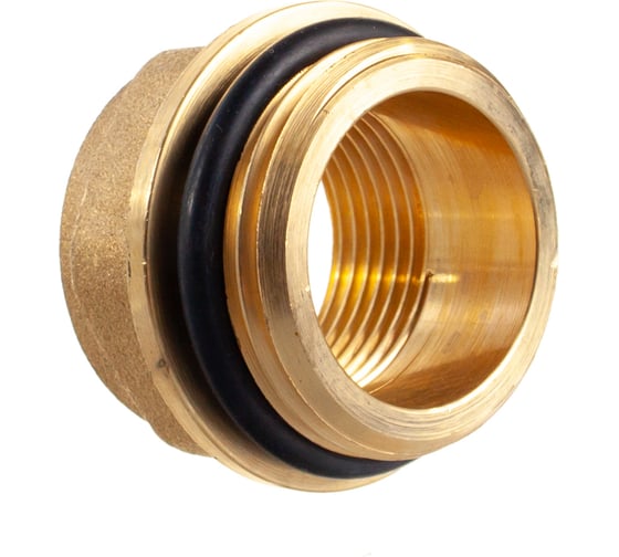 Изображение товара Латунный переходник с уплотнением FAR 1" x 3/4" FK 4199 134