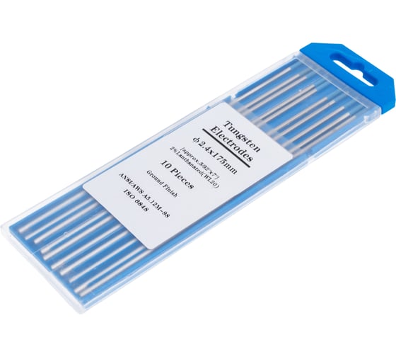 Изображение товара Электрод вольфрамовый синий WL-20 2.4 мм, 10 шт Дока DK.5190.04007