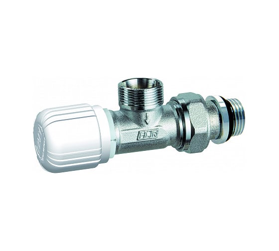 Изображение товара Угловой терморегулирующий вентиль с горизонтальной буксой FAR 1/2" М24х19, EPDM FT 1635 C12