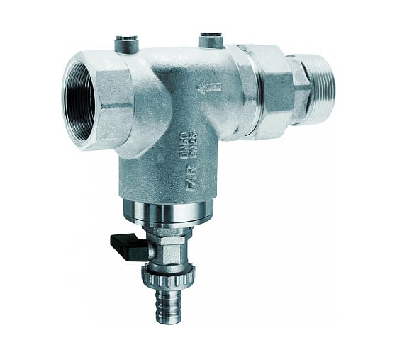Изображение товара Фильтр FAR 3/4" НР-ВР, с манометром, 100 мкм, Max: 95 C, 25 бар FA 3937 34100