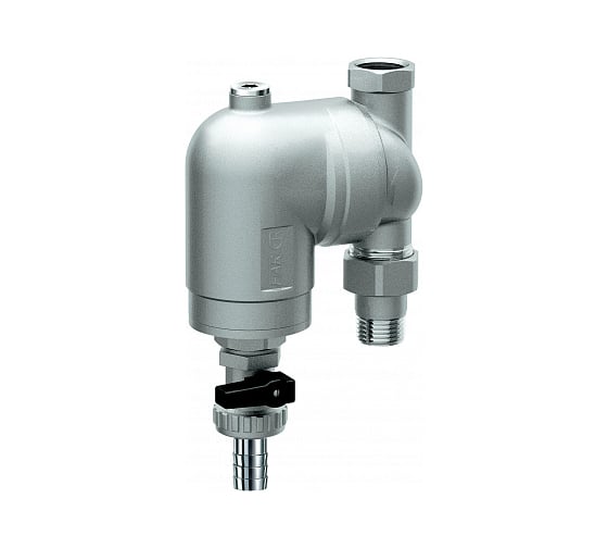 Изображение товара Фильтр FAR 300 мкм, под манометр, Max: 95 C, 25 бар, 1/2" ВР-НР FA 39A5 12