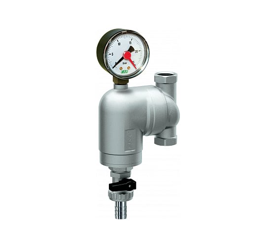 Изображение товара Фильтр FAR 300 мкм, с манометром, Max: 95 C, 25 бар, 1/2" ВР FA 39A8 12