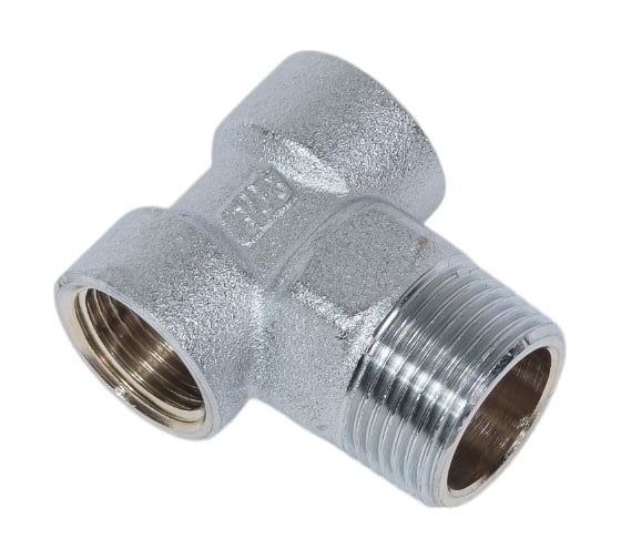 Изображение товара Хромированный узел для подсоединения коллекторов FAR FK 4061 3412