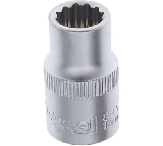 Изображение товара Головка торцевая двенадцатигранная AV Steel (12 мм; 1/2)  AV-521012