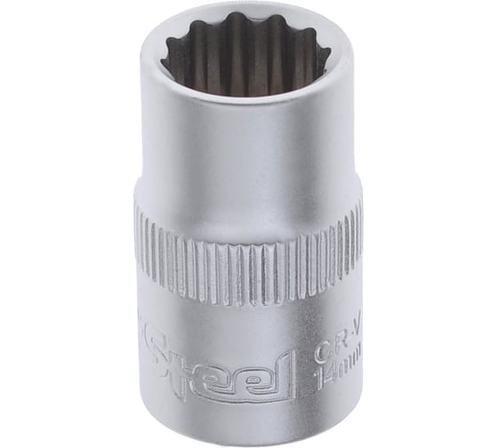 Изображение товара Головка торцевая двенадцатигранная AV Steel (14 мм; 1/2)  AV-521014