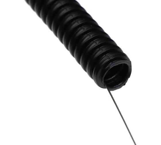 Изображение товара Гофротруба Урал ПАК лег. ПНД 20 мм 10 м с пр. черная ГФ-1100020-010