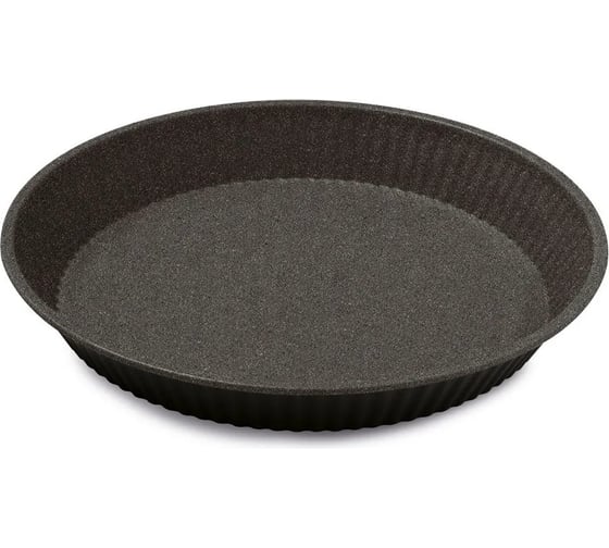 Изображение товара Рифленая круглая форма для выпечки GUARDINI Black Stone 28 см 00460FDGWBGAM