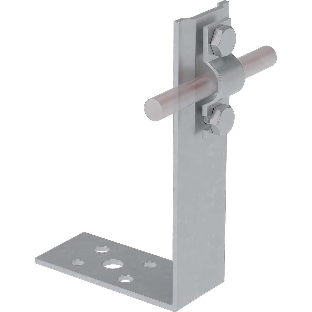 Изображение товара Угловой держатель болтовой Система КМ для прутка D5-10 мм H60 мм HD MA0133 UDB-H60-D5-10