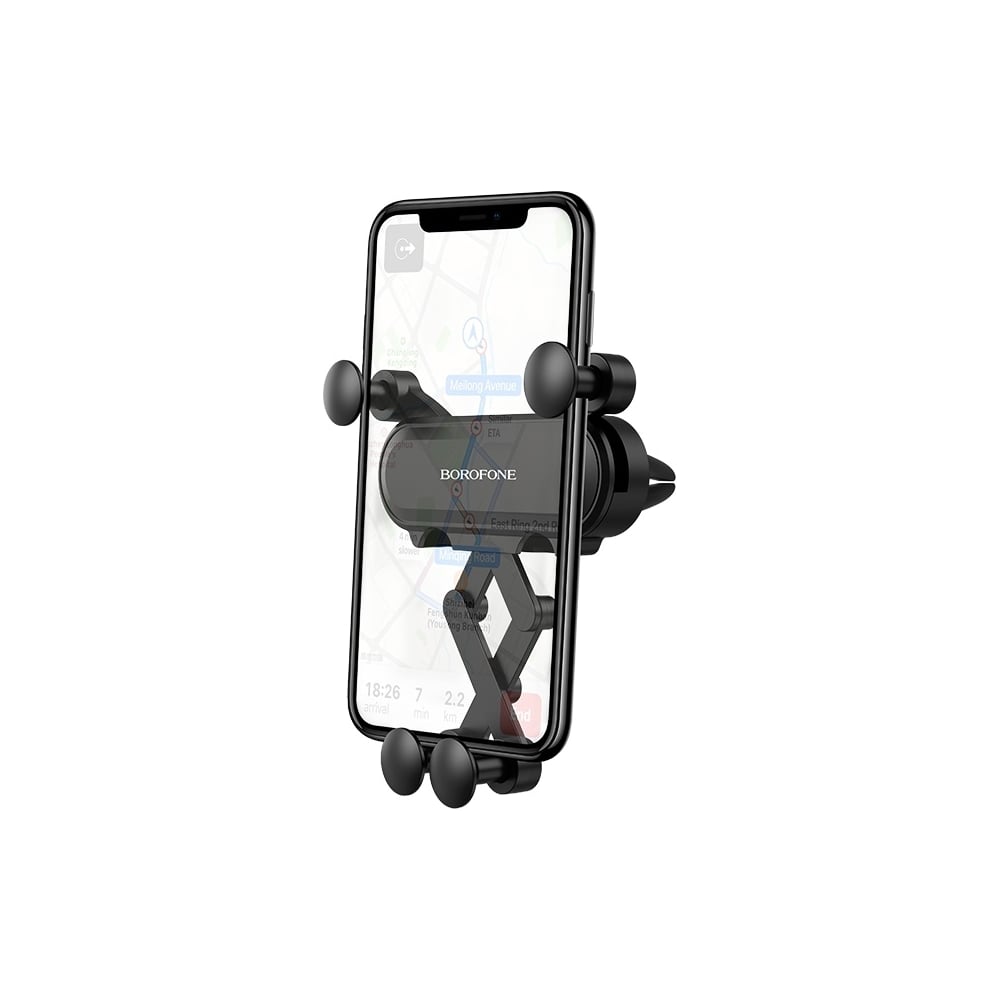 Изображение товара Держатель в автомобиль Borofone bh19 eddie гравитационный в воздуховод черный