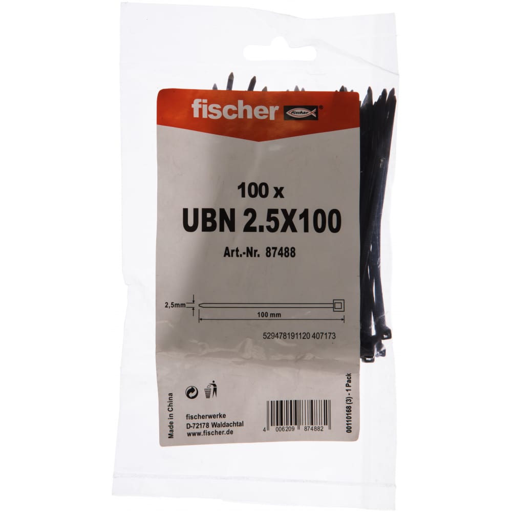 Устойчивая кабельная стяжка Fischer устойчивая кабельная стяжка fischer