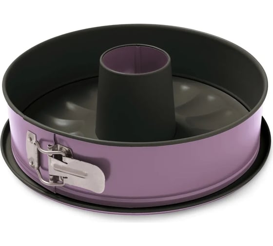 Изображение товара Круглая разъемная форма для выпечки со сменным дном GUARDINI Bon Ton сиреневая, 26 см 70226PKLBHEE