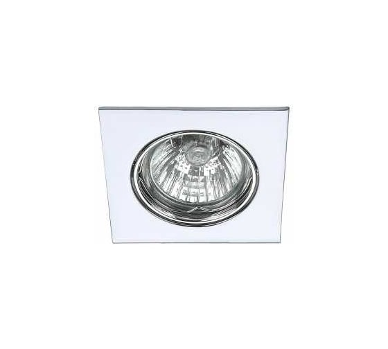 Изображение товара Встраиваемый спот POWERLIGHT КВАДРА 1xGU5,3x50W хром L6095 6095/1-4CH