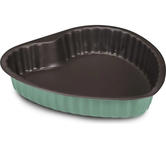 Изображение товара Форма для выпечки GUARDINI Bon Ton Сердце зеленая, 25x25 см 70800PAGBHEE