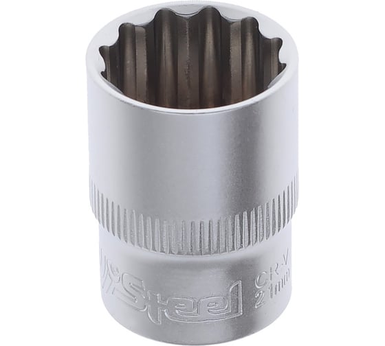 Изображение товара Головка торцевая двенадцатигранная AV Steel (21 мм; 1/2)  AV-521021