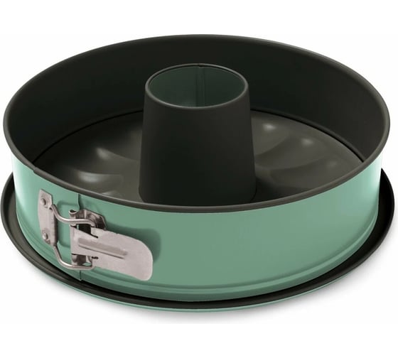 Изображение товара Круглая разъемная форма для выпечки со сменным дном GUARDINI Bon Ton зеленая, 26 см 70226PAGBHEE