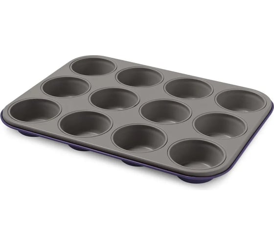 Изображение товара Форма для 12 маффинов GUARDINI Bon Ton фиолетовая, 35x27 см 74912PULBHEE