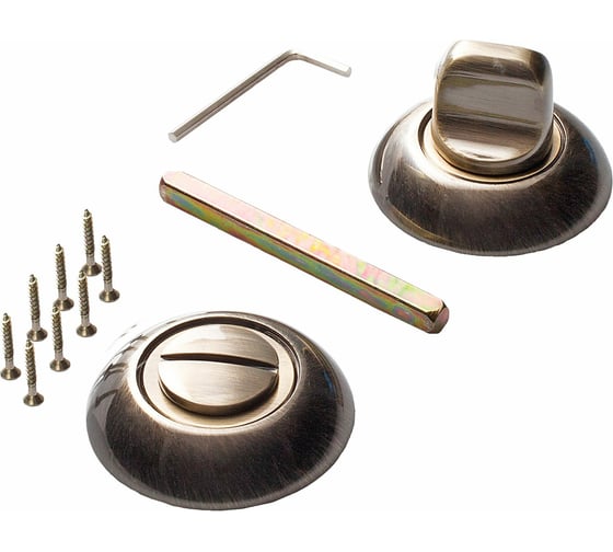 Изображение товара Завертка к ручкам Ренц бронза античная INBK 08 AB