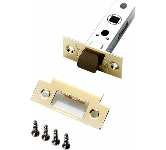 Изображение товара Межкомнатная защелка Ренц с полиамидным язычком, бронза античная INL 5-45 plastic АВ