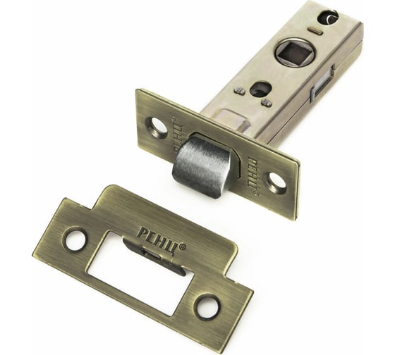 Изображение товара Межкомнатная защелка Ренц бронза античная INL 5-45 АВ