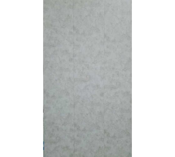 Изображение товара Панель ПВХ Центурион 0.250x2.7 м, ламинированная, лопес серый, 10 шт. в упаковке 84868