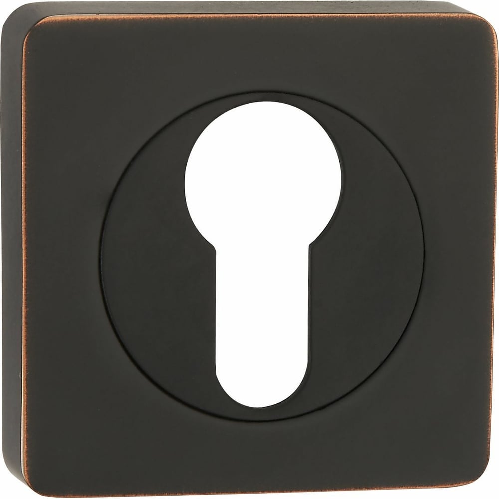 Квадратная накладка на цилиндр RENZ квадратная накладка под сувальдный ключ renz