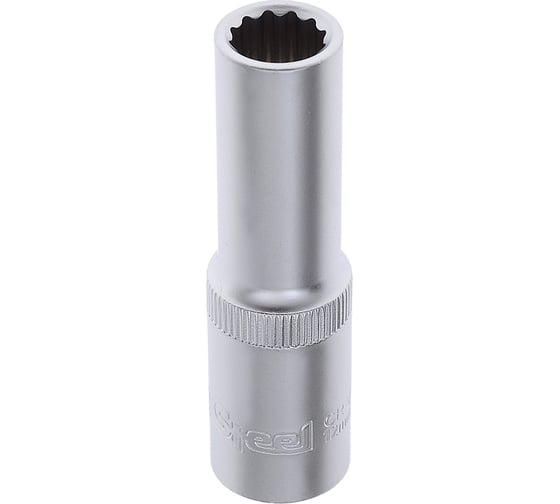 Изображение товара Головка торцевая двенадцатигранная удлиненная AV Steel (12 мм; 1/2)  AV-521212