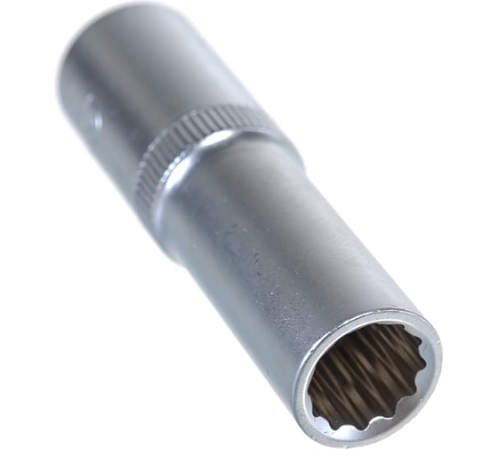 Изображение товара Головка торцевая двенадцатигранная удлиненная AV Steel (13 мм; 1/2)  AV-521213