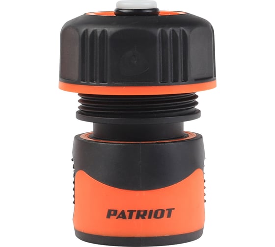 Изображение товара Соединитель быстросъемный HCP-34 A, пластиковый, 3/4", аквастоп Patriot 777001145