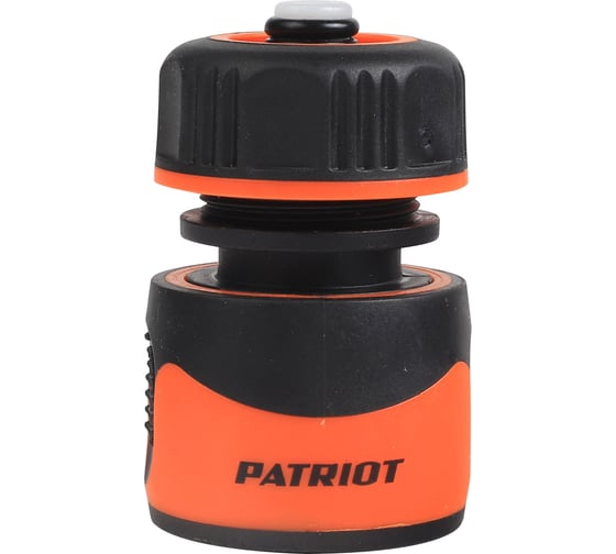 Изображение товара Соединитель быстросъемный HCP-12 A, пластиковый, 1/2", аквастоп Patriot 777001144